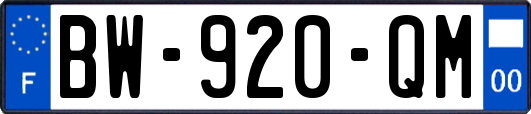 BW-920-QM