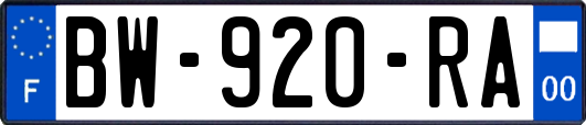 BW-920-RA