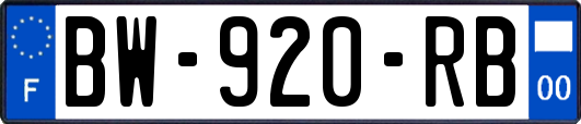 BW-920-RB