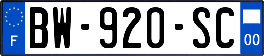 BW-920-SC