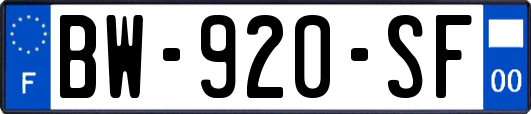 BW-920-SF