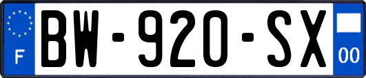 BW-920-SX