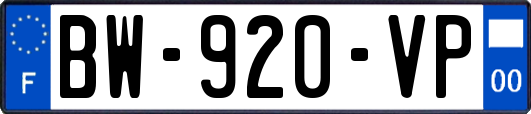 BW-920-VP