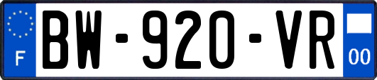 BW-920-VR