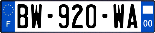 BW-920-WA