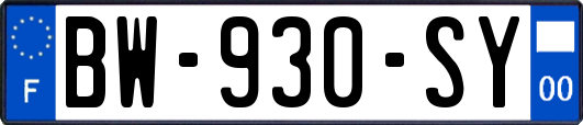 BW-930-SY