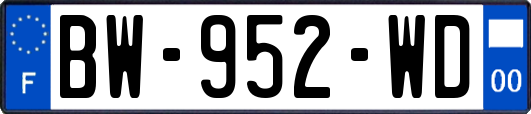 BW-952-WD