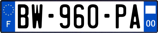 BW-960-PA