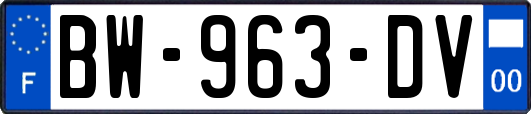 BW-963-DV