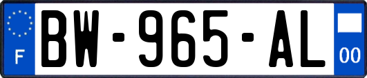 BW-965-AL