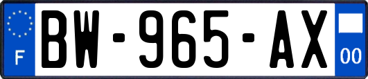 BW-965-AX