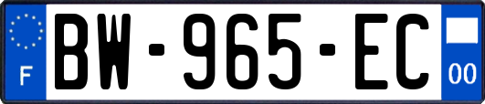 BW-965-EC