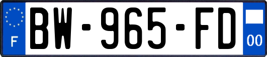 BW-965-FD