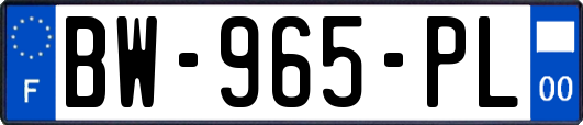 BW-965-PL