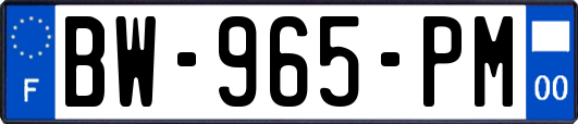 BW-965-PM