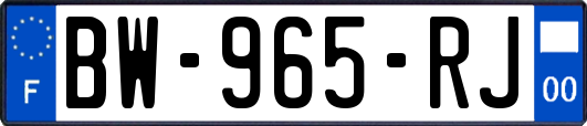 BW-965-RJ