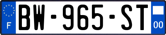 BW-965-ST