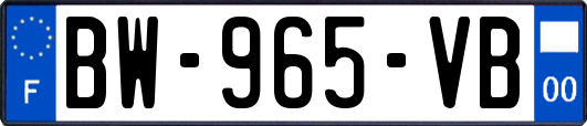 BW-965-VB