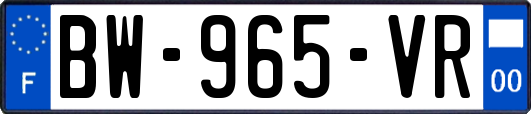 BW-965-VR