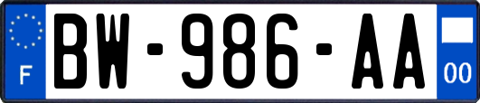 BW-986-AA