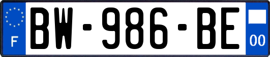 BW-986-BE