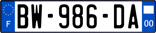 BW-986-DA