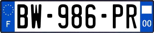 BW-986-PR