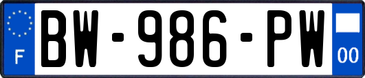 BW-986-PW