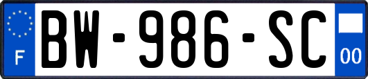 BW-986-SC
