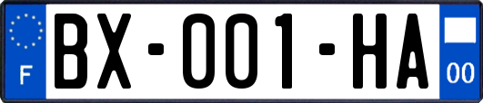 BX-001-HA