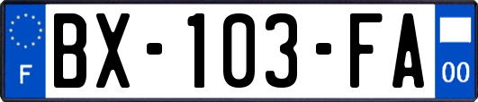 BX-103-FA