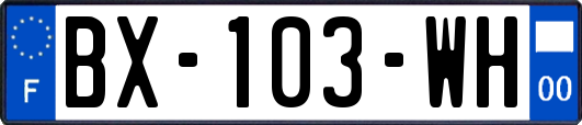 BX-103-WH