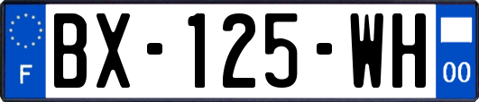 BX-125-WH