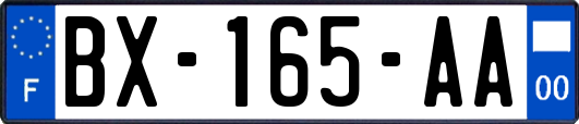 BX-165-AA