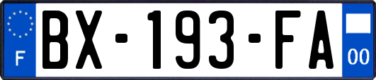 BX-193-FA