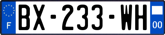 BX-233-WH