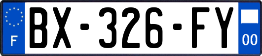 BX-326-FY