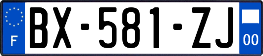 BX-581-ZJ