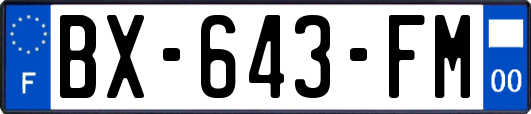 BX-643-FM