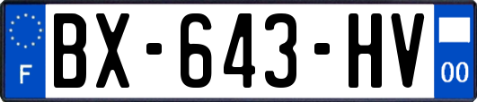 BX-643-HV