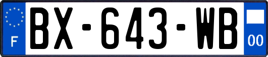 BX-643-WB