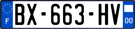 BX-663-HV