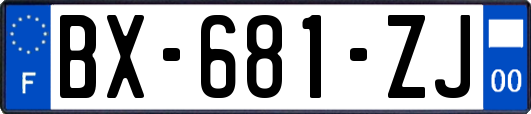 BX-681-ZJ