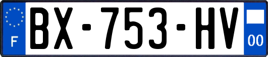 BX-753-HV