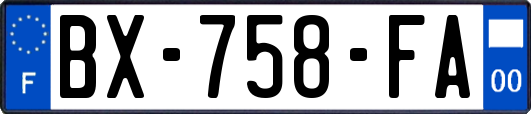 BX-758-FA