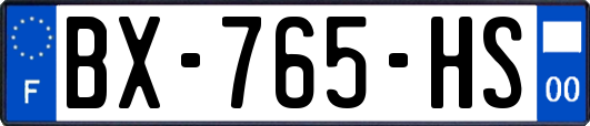 BX-765-HS