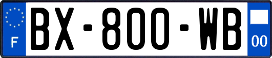 BX-800-WB