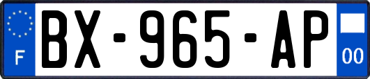 BX-965-AP