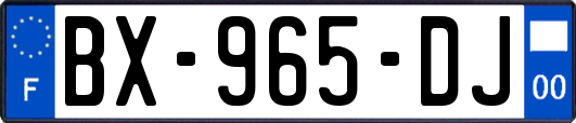 BX-965-DJ