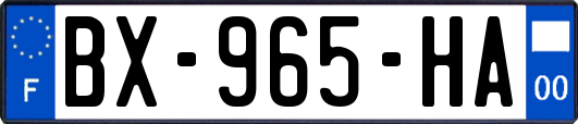 BX-965-HA